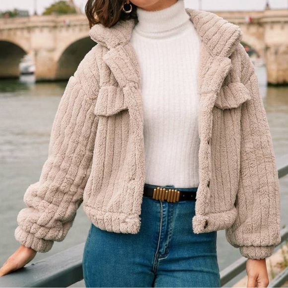 Jackets & Blazers - Fuzzy Jacket